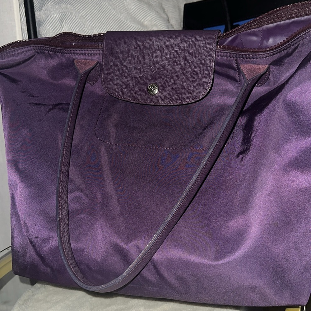 Longchamp Pliage Tote with long handles - Picture 4 of 4